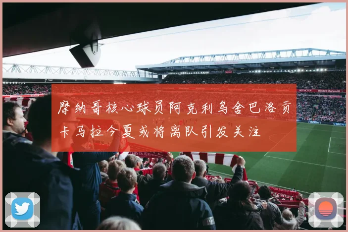 摩纳哥核心球员阿克利乌舍巴洛贡卡马拉今夏或将离队引发关注